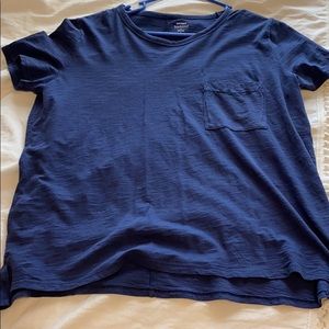 Royal Blue Old Navy Boyfriend Pocket Tee